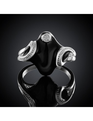 ANILLO DISEÑO CON PLATA 925