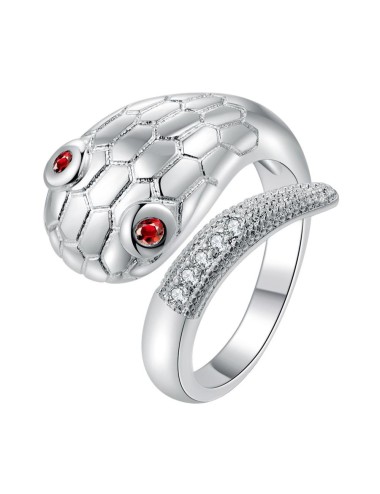 ANILLO SERPIENTE AJUSTABLE CON PLATA 925
