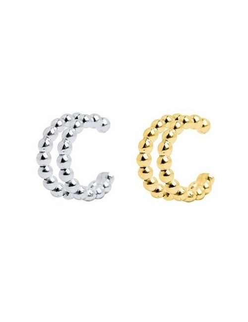 PENDIENTES EAR CUFF (1 UNIDAD) PLATA DE LEY