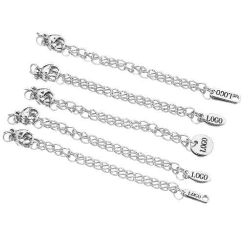 MINI ETIQUETAS ACERO CON LOGOTIPO PERSONALIZADO PARA JOYAS Y BISUTERIA