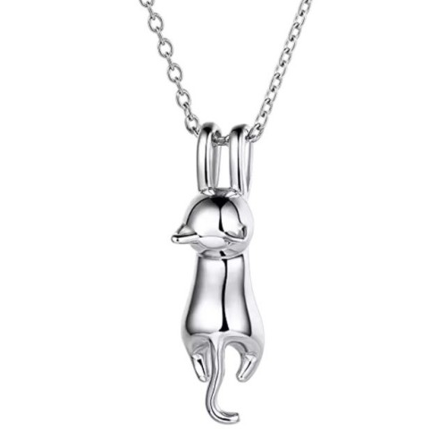 COLGANTE CREMATORIO PARA CENIZAS FIGURA GATO