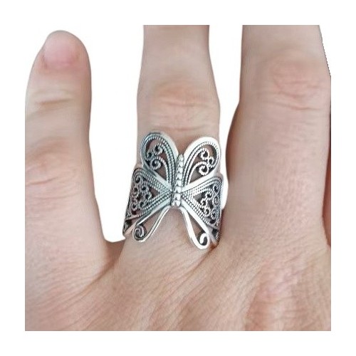 ANILLO MARIPOSA TALLA AJUSTABLE